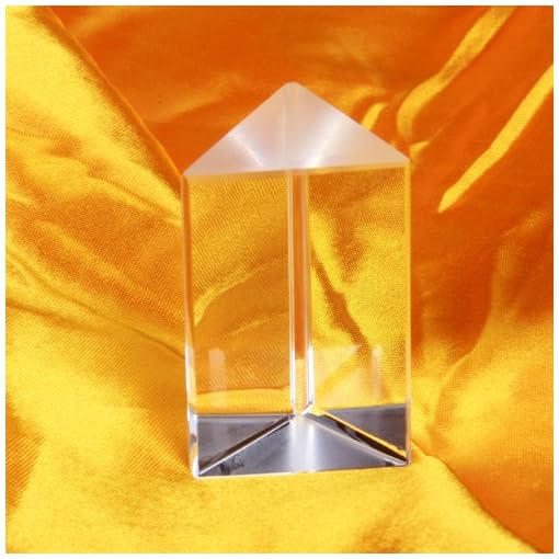Physics Teaching Precision Optical Glass Prism--Can Reflect Seven-Color Sunlight / Often Used to Teach Children to Explore the Mysteries of Light, Stimulate A Child's Thirst for Knowledge - Image 7