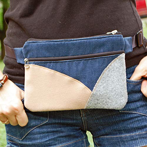 flat fanny pack for travel