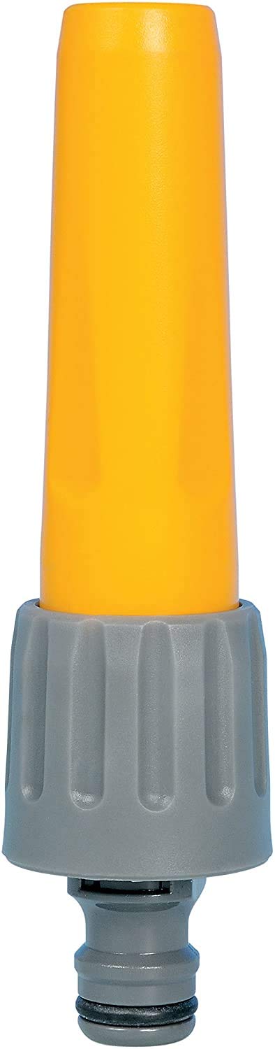 Hozelock 2 x Hose Nozzle, Barb to Barb, 1/2 inch, Plastic Body, Polytetrafluoroethylene Nozzle