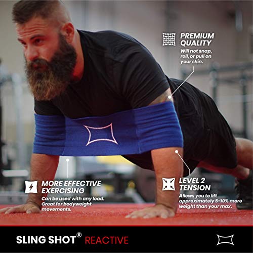 Sling Shot Mark Bell Reactive Exercise Assistance Workout Band for Men