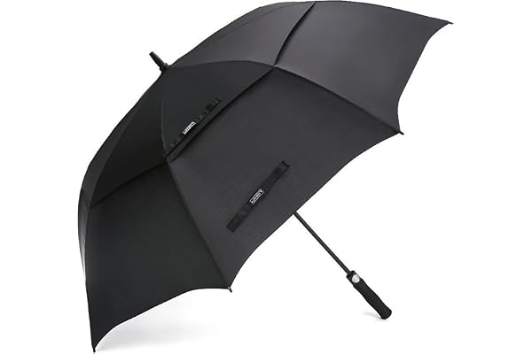 G4Free 47/54/62/68 Inch Automatic Open Golf Umbrella Oversize Extra Large Double Canopy Vented Windp