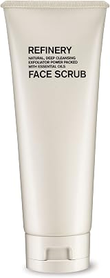 Refinery Face Scrub 100ml Men Brighten Skin Reduce Ingrown Hairs view 1