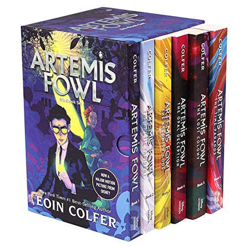 Artemis Fowl 6 Book Boxed Set Eoin Colfer 9781368043694 Amazon Com Books