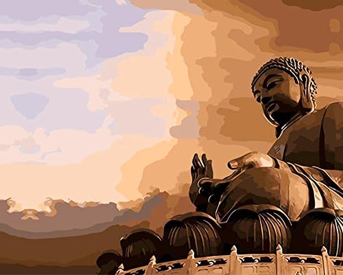 Paint By Number 16" X 20" Kit (Framed) Gaint Buddha