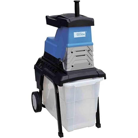Güde 94375 GH 2800 Super Silent Gartenhäcksler (2800W, Induktionsmotor, 55L Fangbox, 45mm max. Astdicke, Leise)