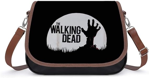 Amazon ショルダーバッグ レザー ウォーキング デッド 斜めがけ レディース メッセンジャーバッグ ハンドバッグ ワンショルダー ボディバッグ 大容量 軽い 防水 おしゃれ 人気 旅行 通勤 通学 自転車 カジュアル アウトドア ショルダーバッグ