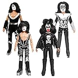 Kiss 8 Inch Action Figures: Special Edition Set of 4 Loose Figures