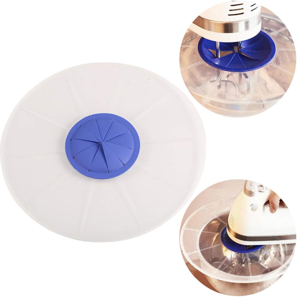 XelparucTS Avoids Spill Silicone Splatter Screen Baking Mixing Bowl Guard Covers Pots Shields Cookware Lids
