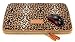 Kayond KY-03 Canvas Fabric 15.6 Inch Laptops Sleeve - Brown Leopard Print