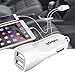 noot products car Charger for Huawei Mate SE/Honor 6X / 7X / Elate - 3.1A/15W Dual Port USB Charge Adapter with 6FT Micro USB Fast Charging Cable Cord