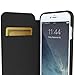 Smartish iPhone SE Wallet Case - Sofi Wallet Case for Apple iPhone SE 2020 & iPhone 7/8 [Lightweight Fashion Grip Card Cover] [Silk] - Black Tie Affair