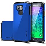 Samsung Galaxy Alpha Case, Evocel® Dual Layer Armor Protector Case For Samsung Galaxy Alpha G850 (AT&T/T-Mobile/Verizon/Sprint) - Packaging, Brilliant Blue