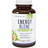 Extra Strength Energy Blend Appetite Suppressant / Fat Burner Made With Best Garcinia Cambogia HCA + Raspberry Ketones + Green Coffee Bean Extract + Green Tea Extract - Rapid Weight Loss Pills