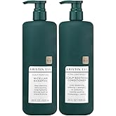 Kristin Ess Scalp Soothing Duo: Purifying Micellar Shampoo (28 fl oz) & Ultra Lightweight Conditioner.