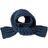 Kids Knitted Scarf Winter Fashion Solid Color Toddler Baby Warm Scarves Wrap Neck Warmer for Girls Boys