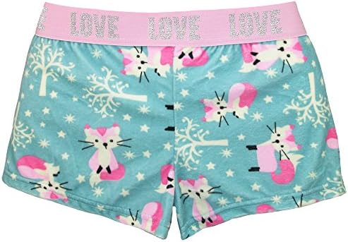Mentally Exhausted Women's Novelty Pajama Sleep Shorts, Medium, Fox