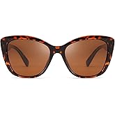 FEISEDY Polarized Vintage Sunglasses American Womens Square Jackie O Cat Eye Sunglasses B2451