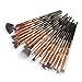 Eye Brush Set, 20 pcs Unicorn Eyeshadow Eyeliner Blending Crease Kit Makeup Brushes Make Up Foundation Eyebrow Eyeliner Blush Cosmetic Concealer Brushes