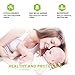 Toplus Queen Size Mattress Protector 100% Waterproof Fitted Premium Cotton Terry Cover, Hypoallergenic, Dust Mite Proof, Bed Bug Proof, Vinyl Free, Breathable Mattress Cover (White)