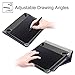 Fintie Folio Vegan Leather Case Stand Cover for Wacom Intuos Draw CTL-490DW CTL-490DB / Art CTH-490AK CTH-490AB / Comic CTH-490CK CTH-490CB / Photo CTH490PK Digital Drawing, Painting Tablet, Galaxy