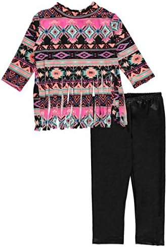 Mini Me Baby Girls' "Klax" 2-Piece Outfit - pink/multi, 12 months