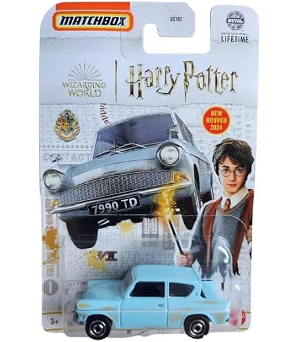 Amazon.com: Matchbox Moving Parts 1962 Ford Anglia, Wizarding