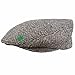 Irish Designed Valentia Island Flat Cap with Small Shamrock Print, Brown Colour