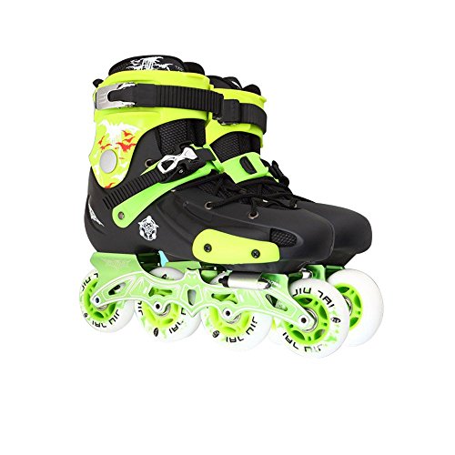Kuxuan Adult Inline Skates Hockey Fitness Roller Blades Green 39 Buy