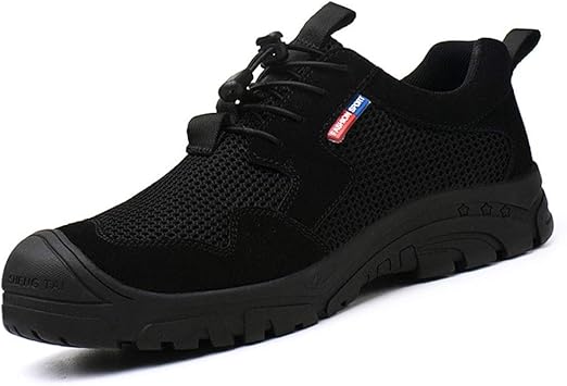 stylish black non slip shoes