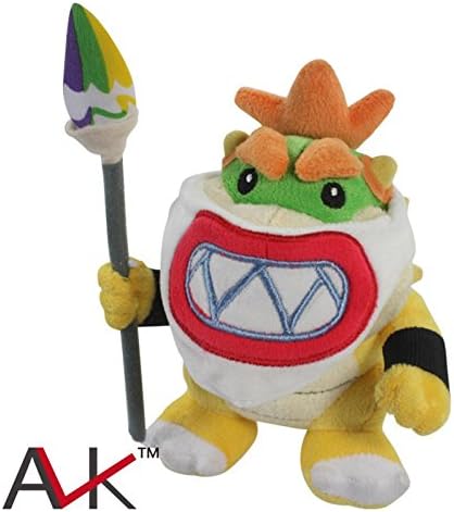 Super Mario Bowser Koopa Jr Stuffed Plush Doll Soft Baby Toy 17Cm Christmas Gift For Children Pla705