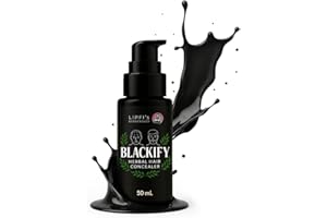 BLACKIFY – Herbal Hair Concealer for Thinning Hair and Bald Spots | Natural Long-Lasting Root Touch-Up Cream with Plant-Based