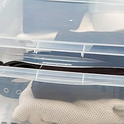 IRIS USA 28 Qt. Plastic Storage Container Bin with