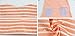 Soda Park Girls Long Sleeve Stripes Crewneck Cotton T-Shirt Dress
