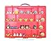 Life Made Better Tsum Tsum Mini Doll Red Case, Toy Storage Carrying Box.