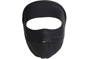 Sun Protection Mask UV Face Masks UPF 50+ Face Cover Breathable Full Face Mask with Vented Holes ＆ Elastic Band Fast Dry Wash