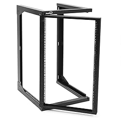 NavePoint 18U Server Rack with Swing Gate - 18U