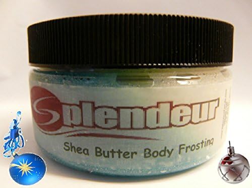 SPLENDEUR Shea Butter Sugar Scrub+Coconut+Jojoba Oil-8oz--100% NATURAL,ORGANIC -Exfoliate-Moisturize-Treat Cellulite|Eczema|Dermatitis|Stretch Marks|Varicose+Spider Veins| USA + FreeSkinBook!