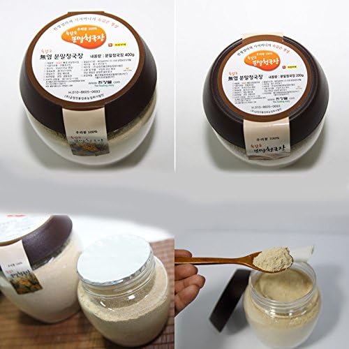 Handmade Salt-free Powdered Cheonggukjang(400g) Korean Traditional