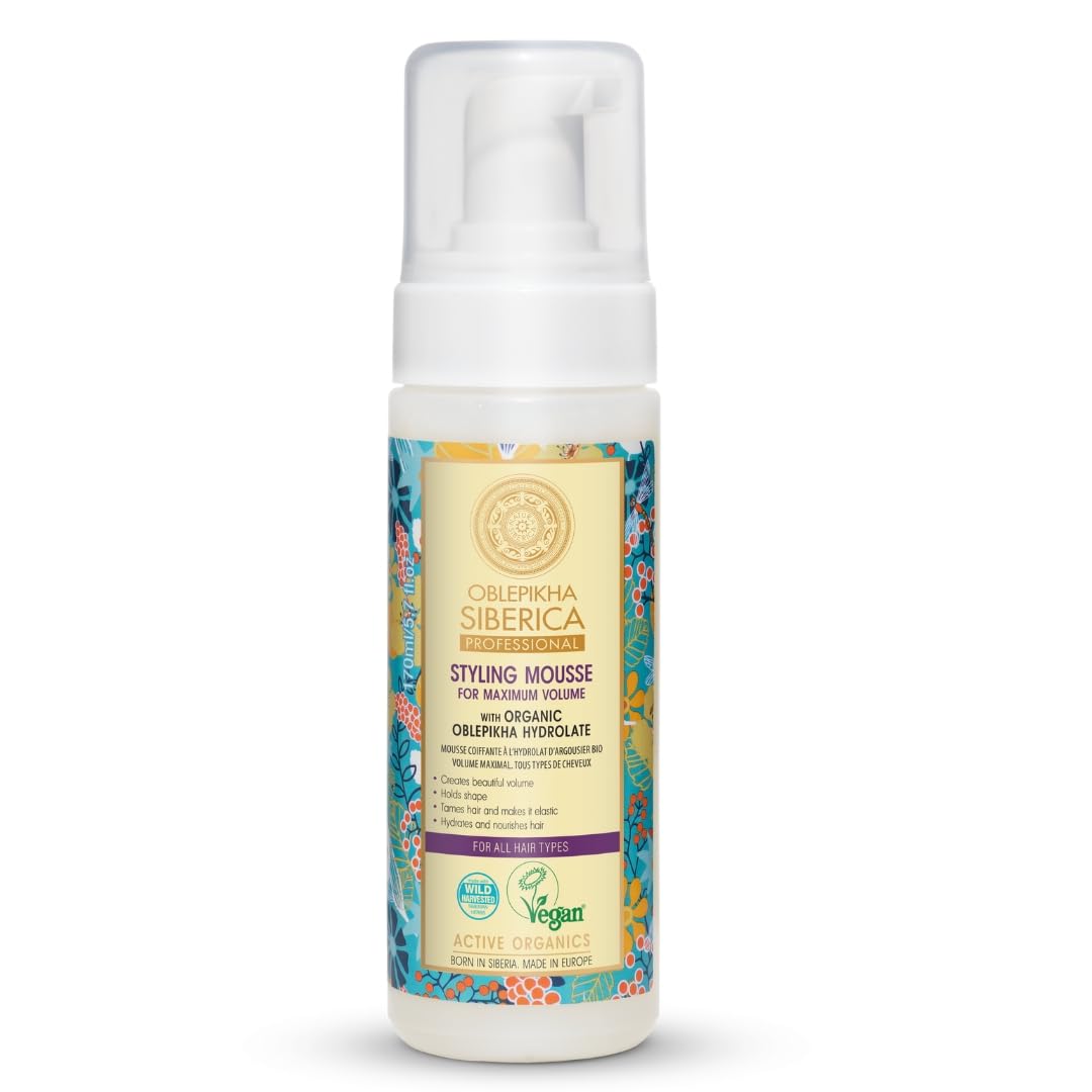 Natura Siberica Professional Oblepikha Maximum Volume Styling Mousse