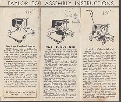 1950 taylor tot stroller