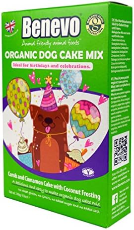 Benevo Organic Dog Cake Mix With Frosting 140g (Pack of 6)