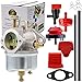 HOOAI 632334A Carburetor for Tecumseh 632370A 632110 632111 632334 632370 632536 640105 Replaces Tecumseh 632334 Carburetor (Normal) primary