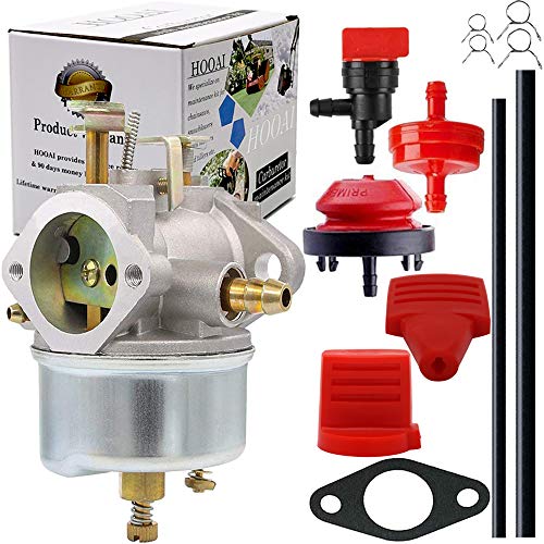 HOOAI 632334A Carburetor for Tecumseh 632370A 632110 632111 632334 632370 632536 640105 Replaces Tecumseh 632334 Carburetor (Normal)