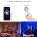 Lombex Smart Wifi LED Light Strip Color Changing RGB Light Strip Rope Multi-Color Dimmable Strips Lighting Compatible With Alexa Google Home IFTTT Indoor Bedroom Under Cabinet Light 2 Meters