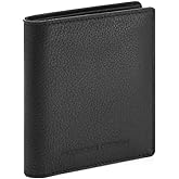 BRICS Porsche RFID Leather Wallet Slim Bifold Front Pocket Wallet Designer Minimalist Business Card Holder for Men & Women