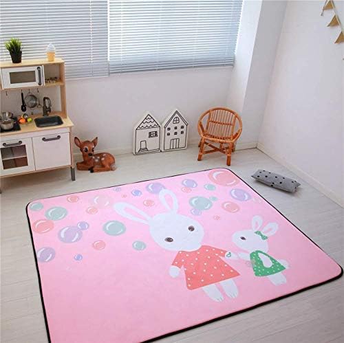 IHEARTYOU Puzzle Game Thick Foam Play Mat Non-Slip Non Toxic Baby Crawling Mat Creeping Mat Kids Activity Mat Baby Rug PlayPen Mat, 78.7"x59", 0.8" Thick