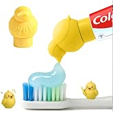 LEYUYO Toothpaste Squeezer, Toothpaste Dispenser for Kids & Adults, Automatic Toothpaste Tube Squeezers Tool, Self Closing To