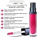 Aesthetica Long Lasting Matte Liquid Lipstick - Long Wear Full Coverage Formula for a Velvety Matte Finish (Splendor)