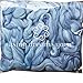 Merino and Rayon Derived from Bamboo Fiber Blend. Super Soft Combed Top Roving for Hand Spinning, Needle Felting, Wet Felting, soap Making and Dryer Balls. Alaska Glaciers