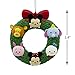 Hallmark Christmas Ornament Disney Tsum Tsum Wreath, Mickey Mouse Minnie Mouse Winnie The Pooh Donald Duck Dumbo Tigger Piglet